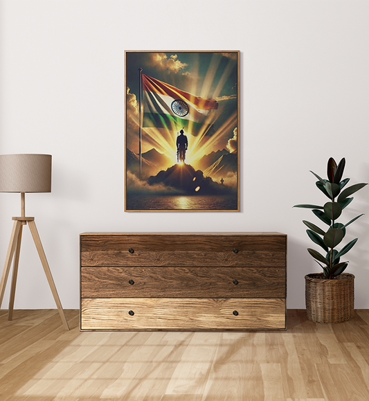 Vibrant Peacock Plume – Peacock Plume Metal Art Print