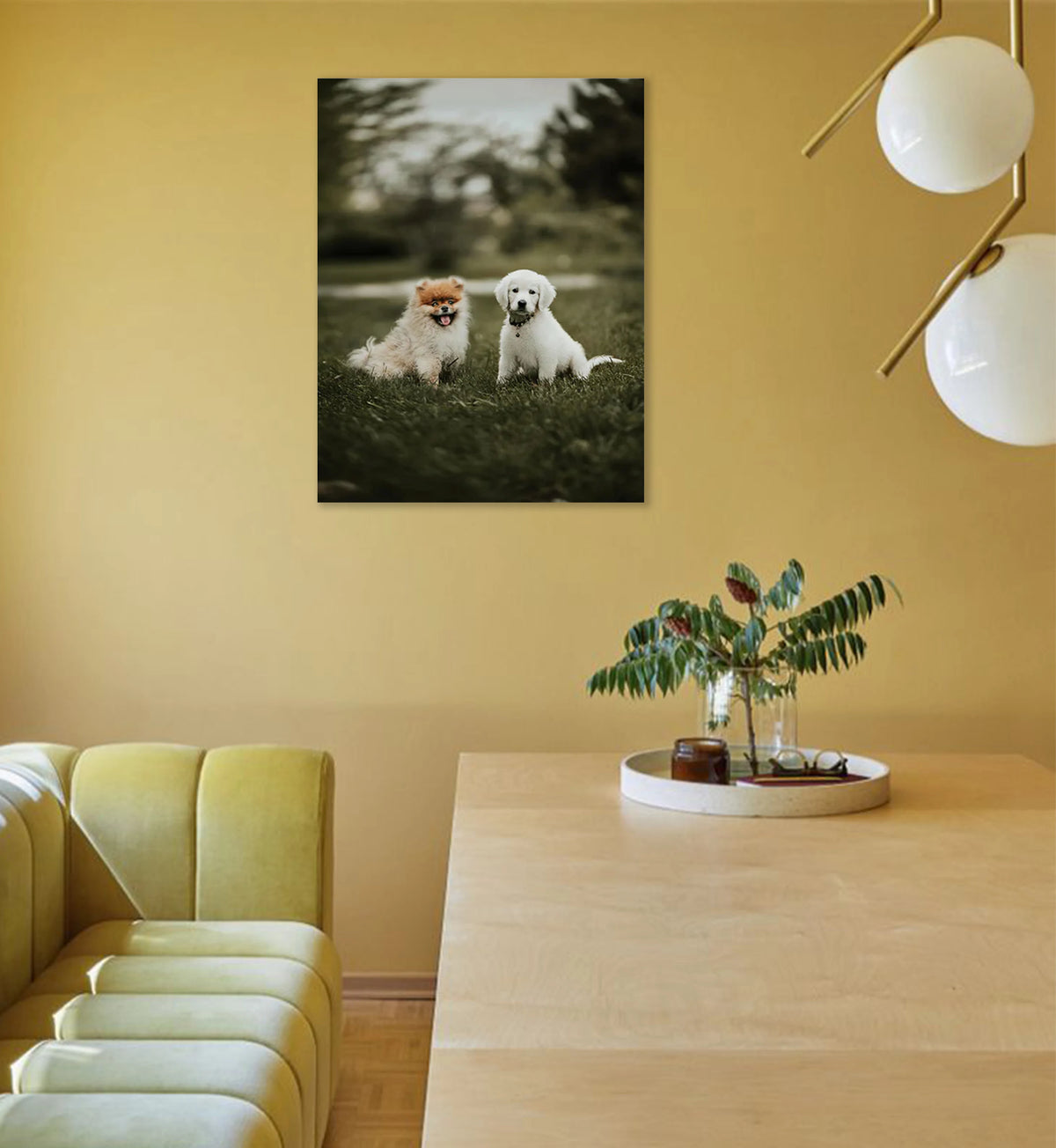 Regal Companions - Dog & Cat Metal Wall Art