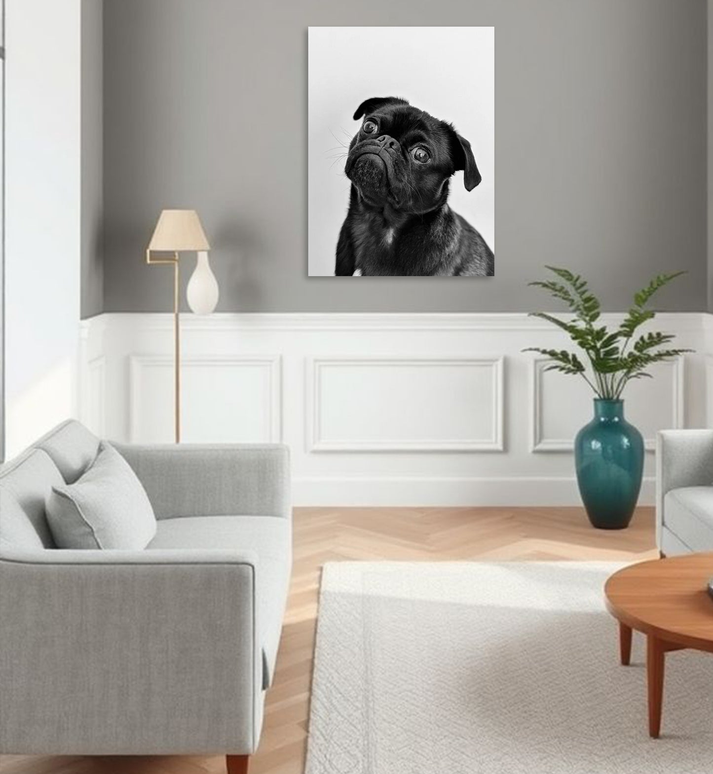 Playful Pug