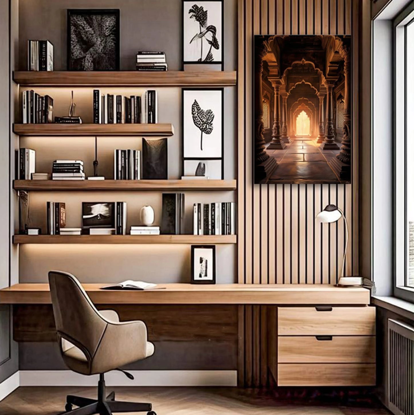 Sunset at the Palace Gates