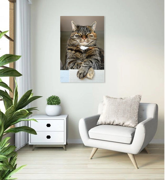 Lord of the Living Room - Lion Metal Wall Art