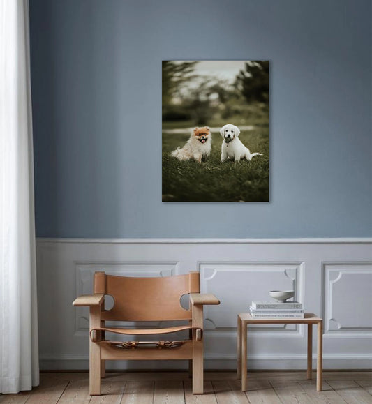 Regal Companions - Dog & Cat Metal Wall Art