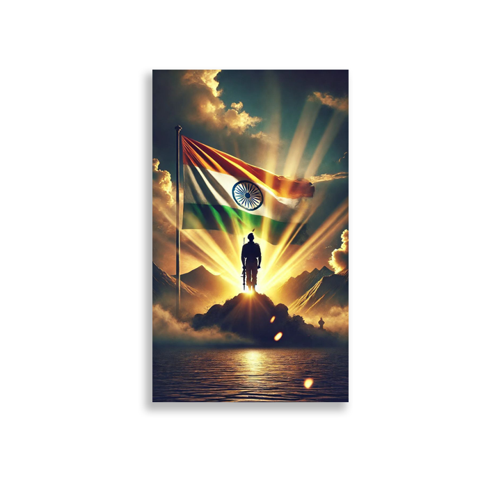 Vibrant Peacock Plume – Peacock Plume Metal Art Print