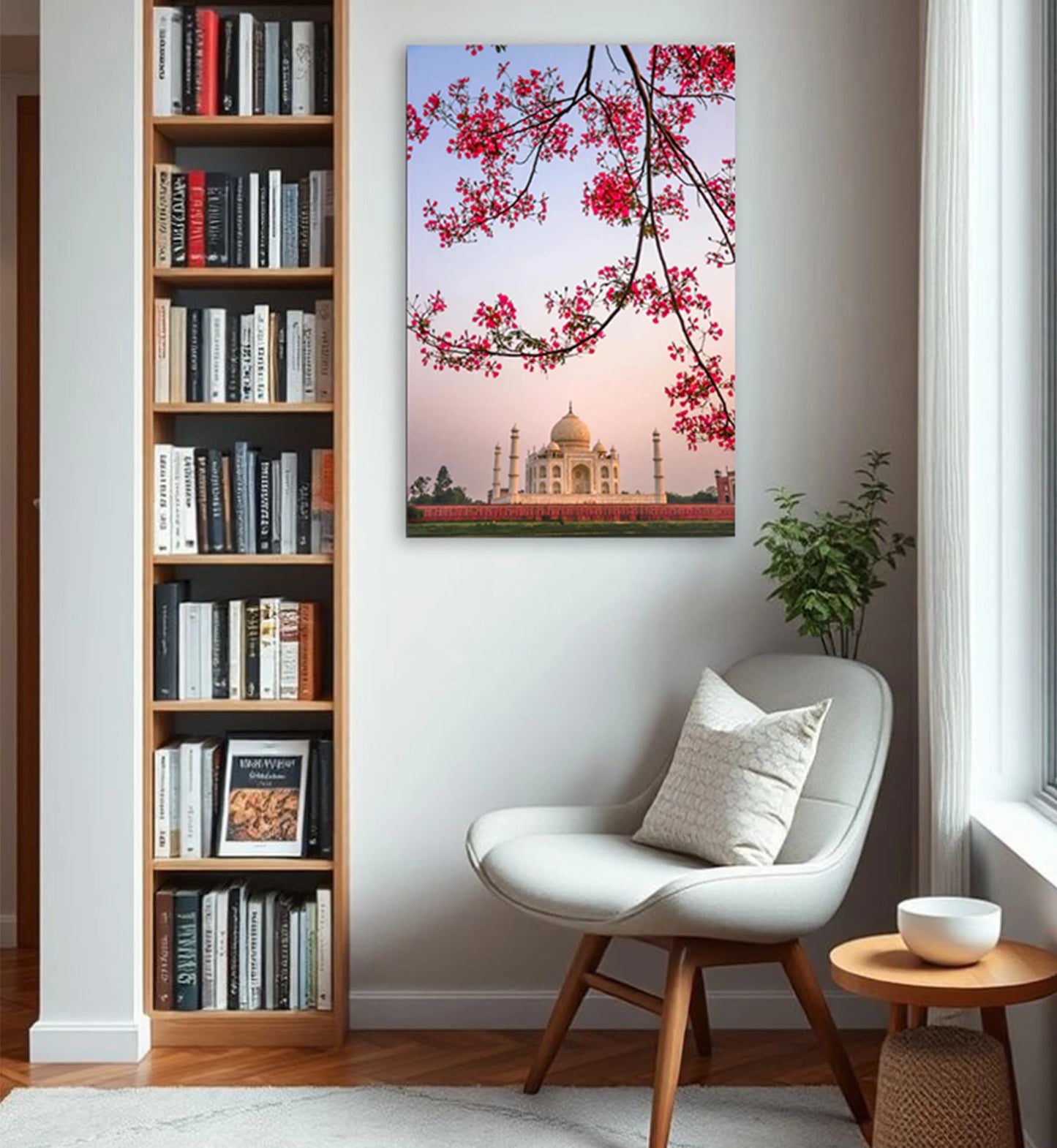 Blossoms Over the Taj