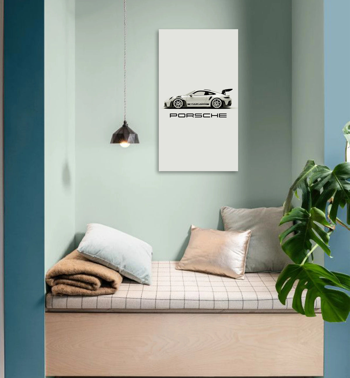 White Perfection GT3 RS | Porsche Metal Wall Art