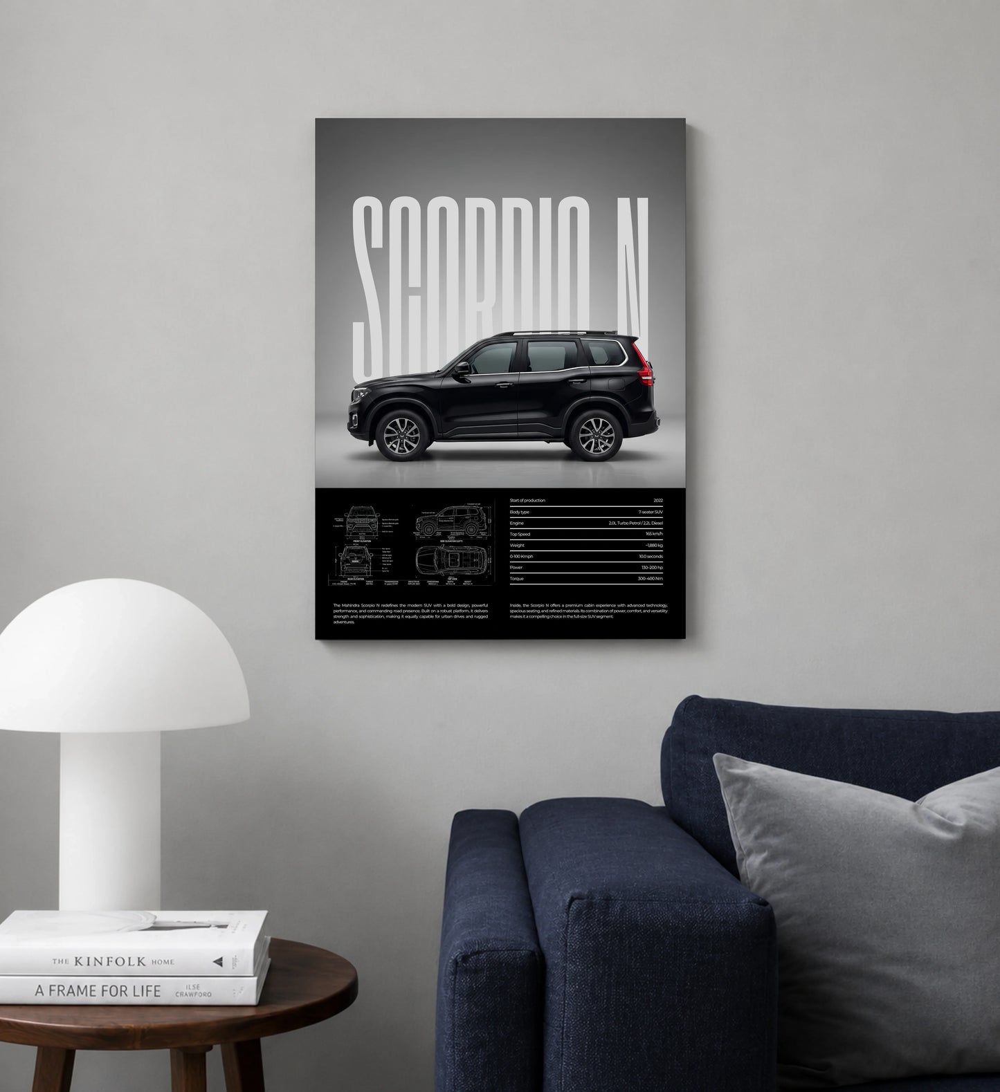 The Silver Beast Hypercar Metal Art