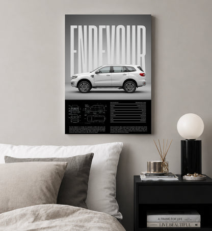 Velocity Supreme Ford SUV Metal Wall Art 