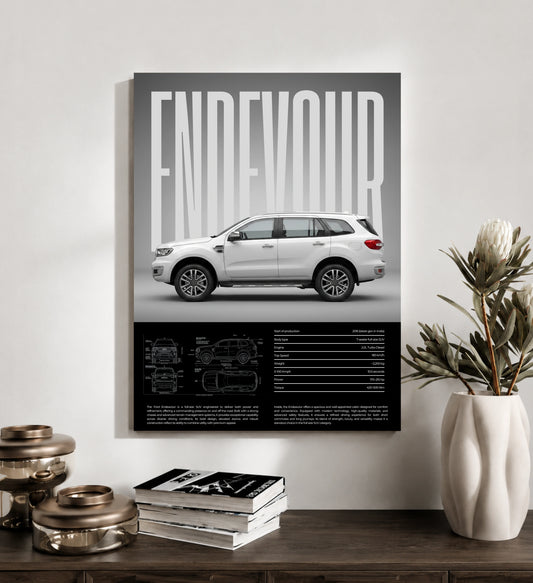 Velocity Supreme Ford SUV Metal Wall Art
