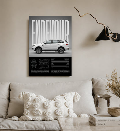 Velocity Supreme Ford SUV Metal Wall Art