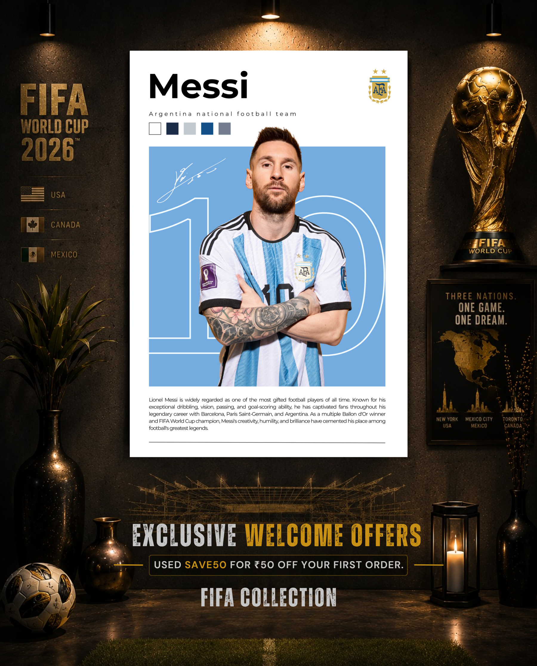 Greatest magician Lionel Messi 