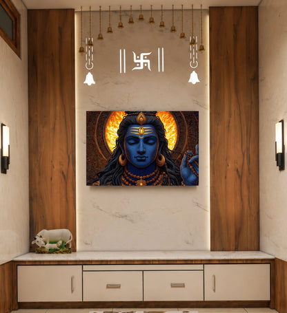 Lord Shiva – Mystical Third Eye Divine Wall Art
