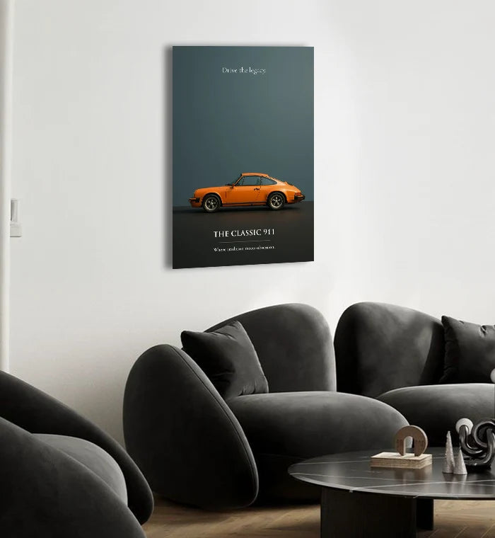 911 Timeless Drive - Porsche Metal Wall Art