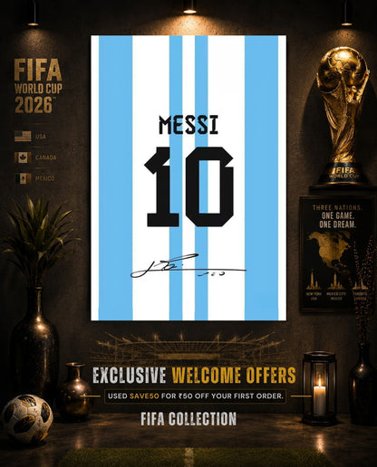 Messi: Signature Poster