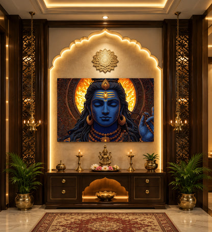 Lord Shiva – Mystical Third Eye Divine Wall Art