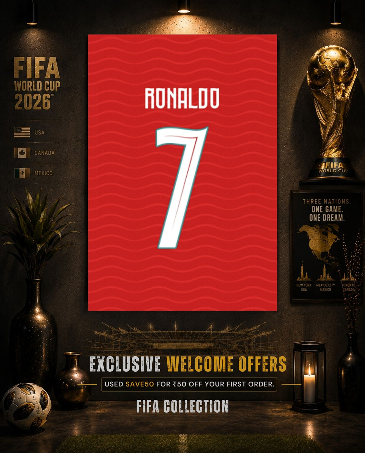 Ronaldo: Jersey Poster