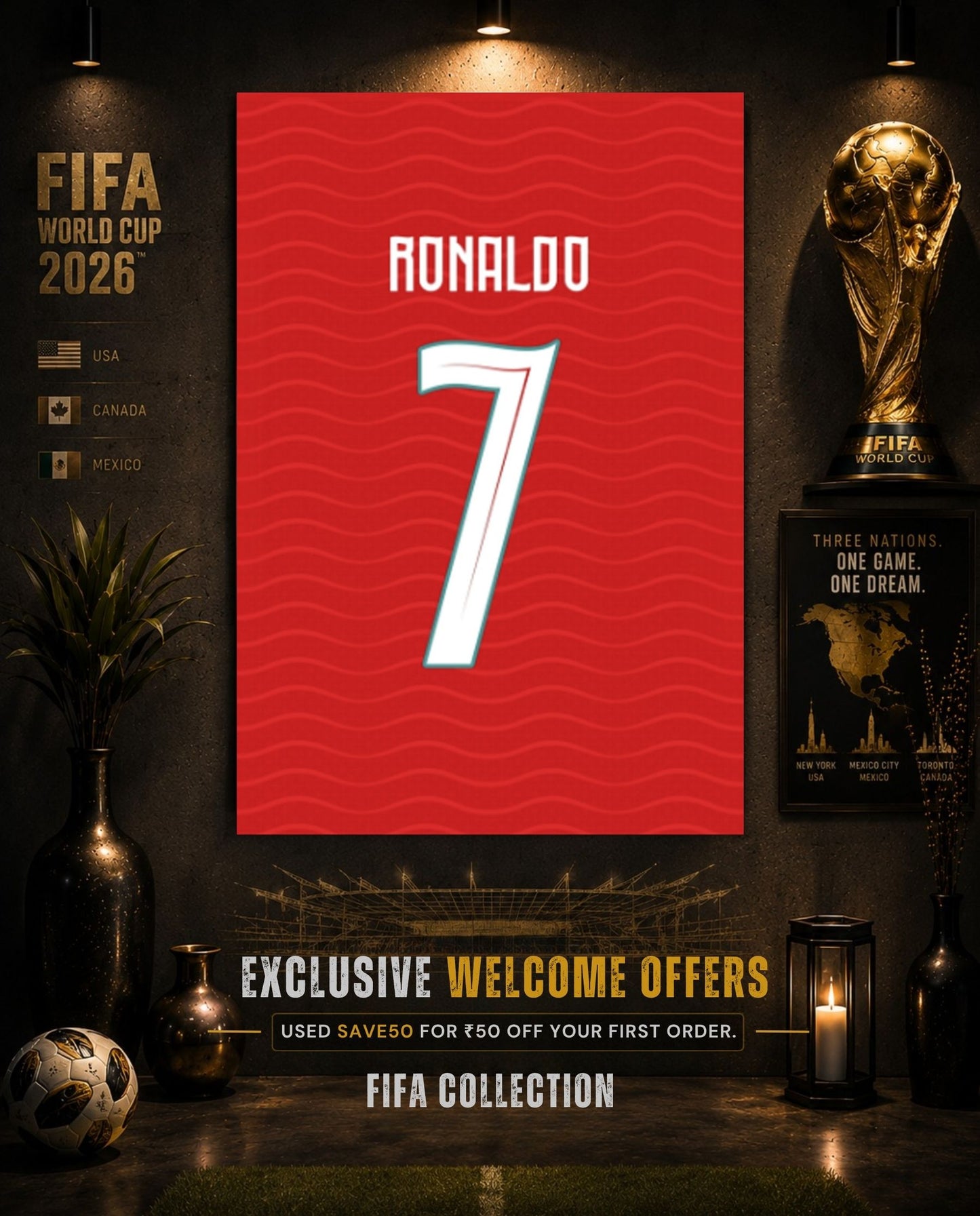 Ronaldo: Jersey Poster