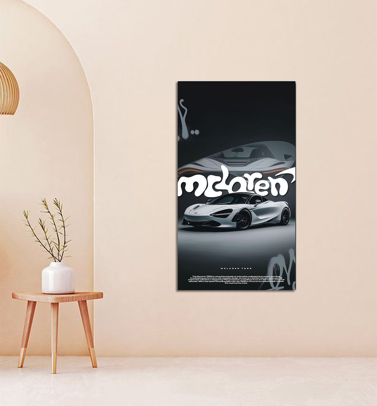 LunaBlade - Car Metal Wall Art 