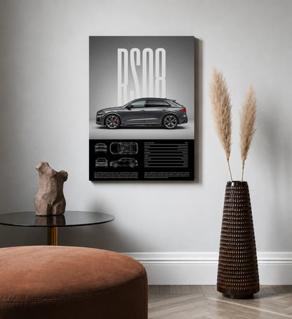 The Monogram: RSQ8 SUV Wall Print 