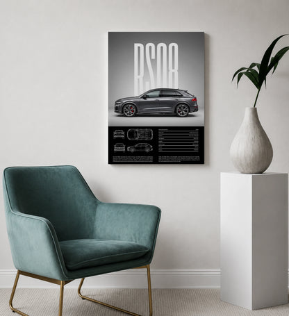 The Monogram: RSQ8 SUV Wall Print