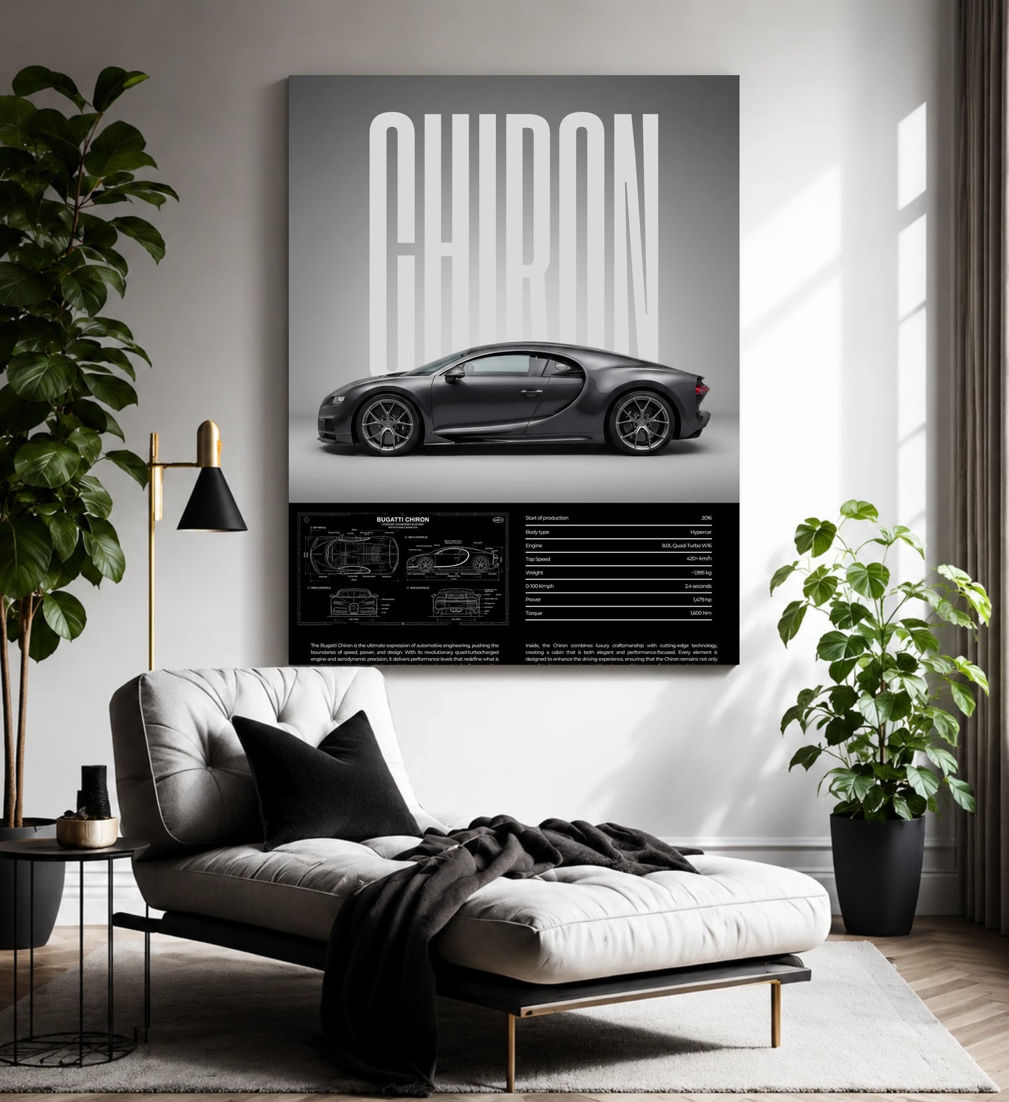 The Editorial Chiron Metal Wall Art