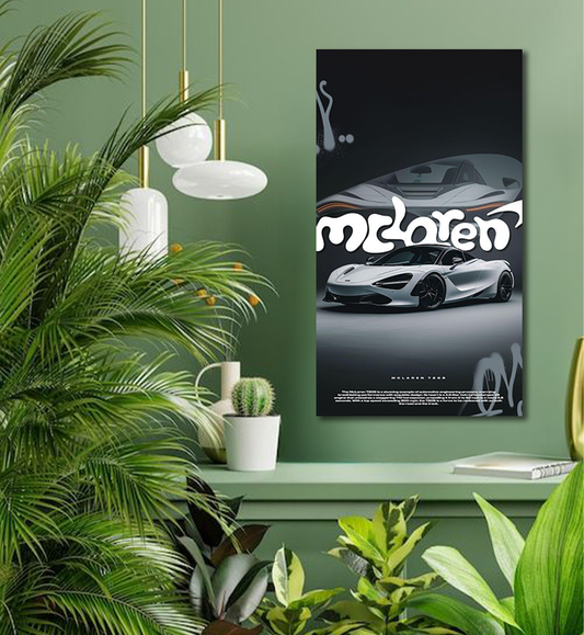 LunaBlade - Car Metal Wall Art