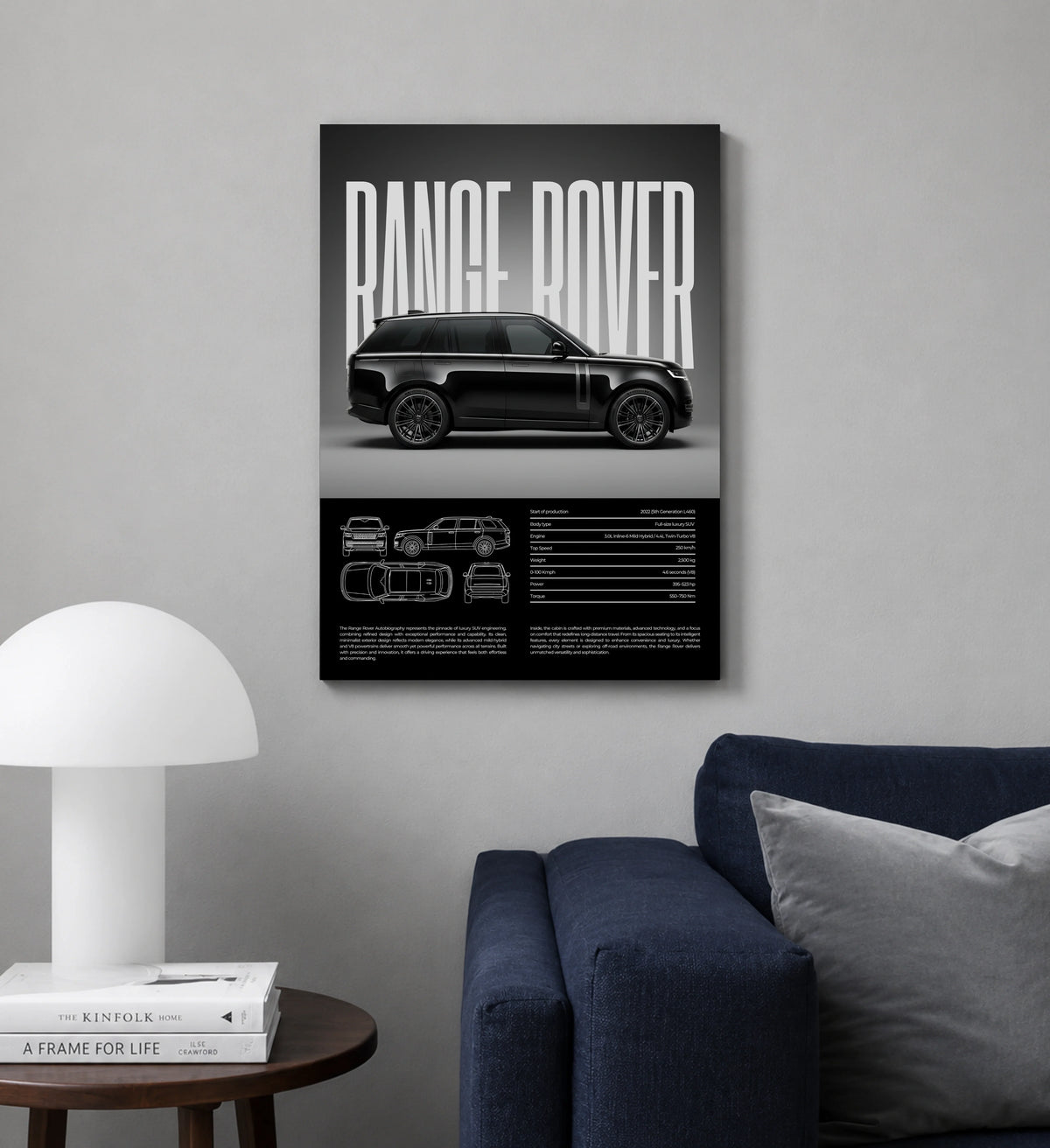Range Metal Wall Art