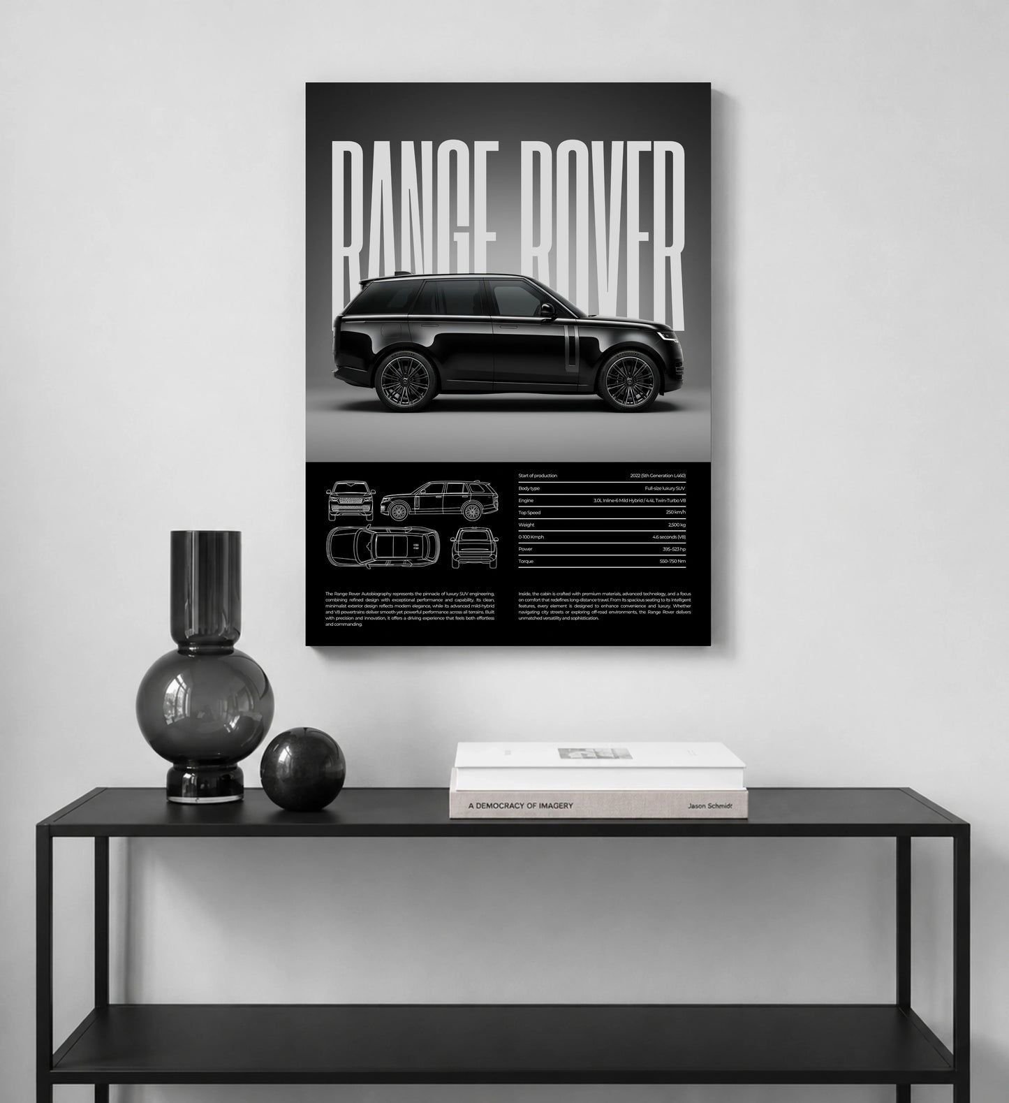 Range Metal Wall Art