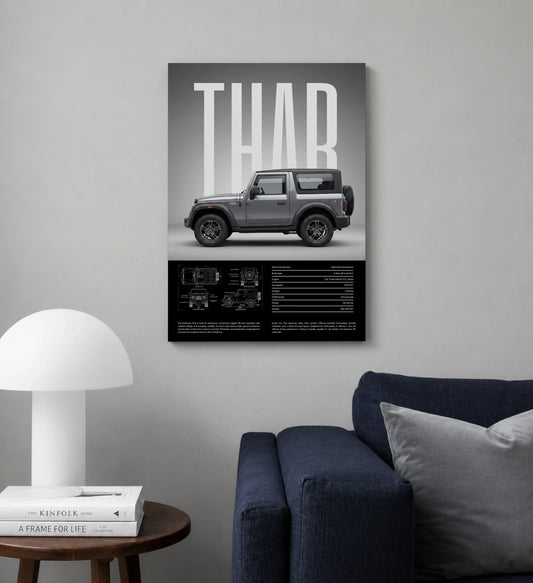 Mahindra Thar Rider | Gift Wall Art