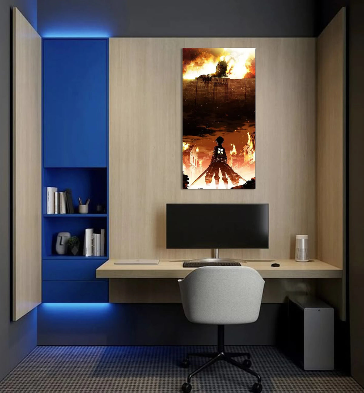 Attack on Titan Anime Wall Print