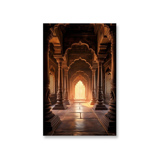 Sunset at the Palace Gates