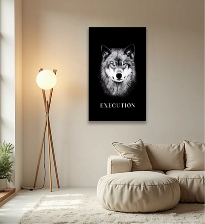 The Wolf Faster Metal Wall Art
