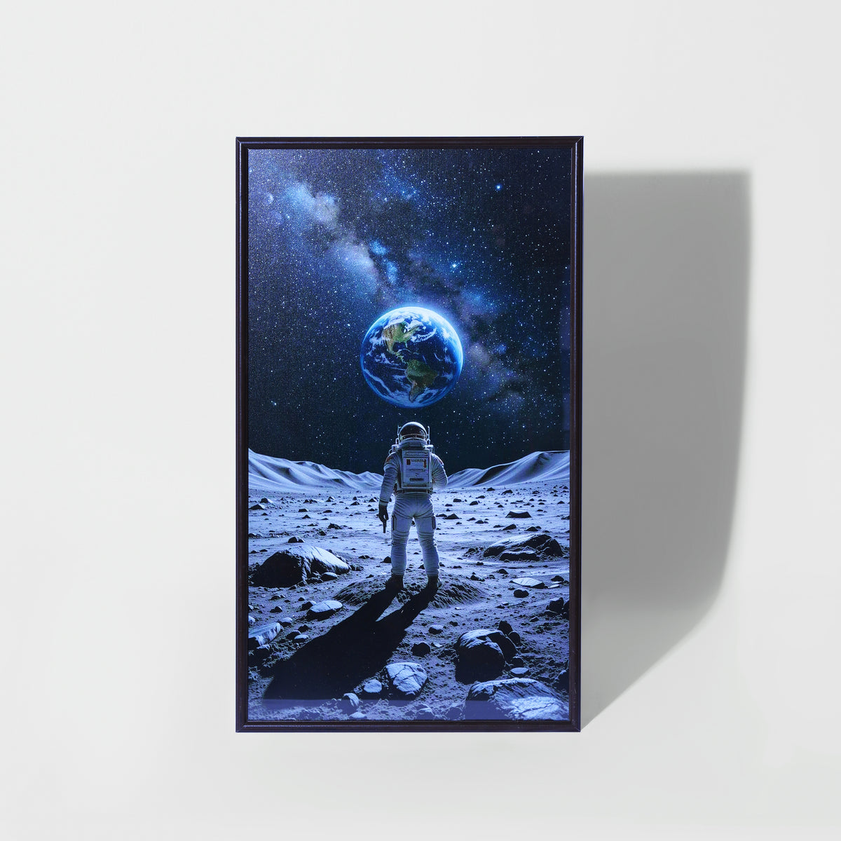 Astronaut On Moon