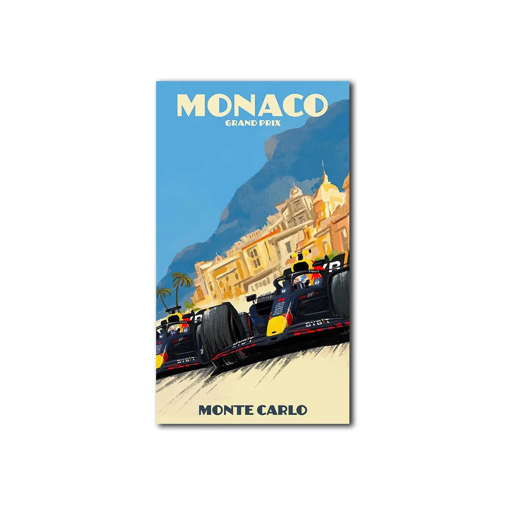 Monaco Grand-Prix Art