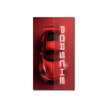 Neon Pulse Porsche