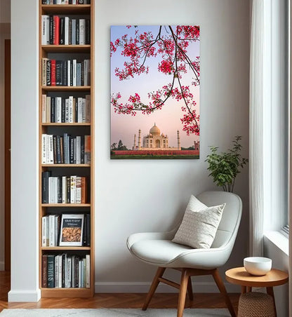 Blossoms Over the Taj