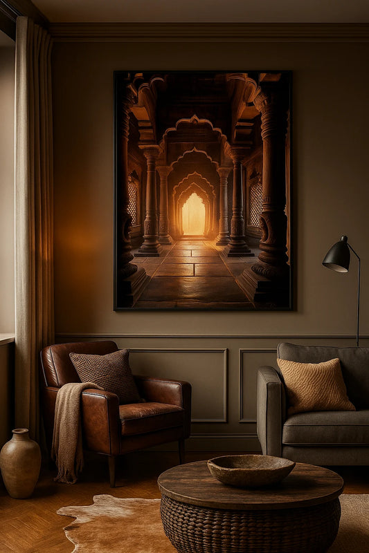 Sunset at the Palace Gates