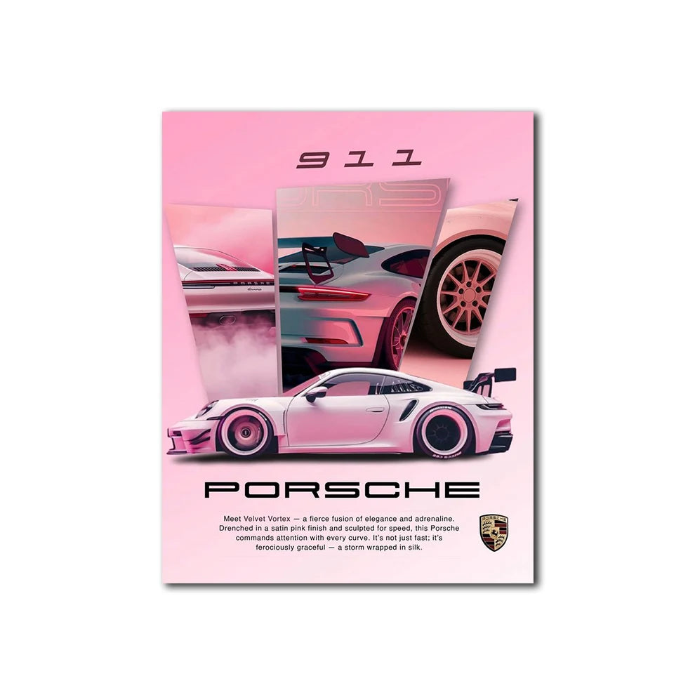 Velvet Vortex Porsche 911