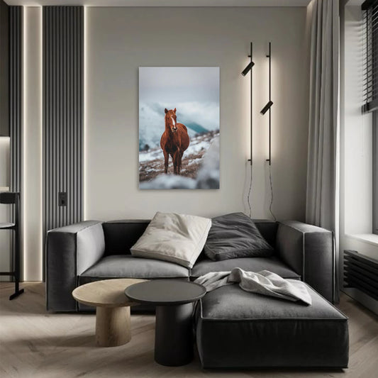 The Solitary Gaze Wall Art