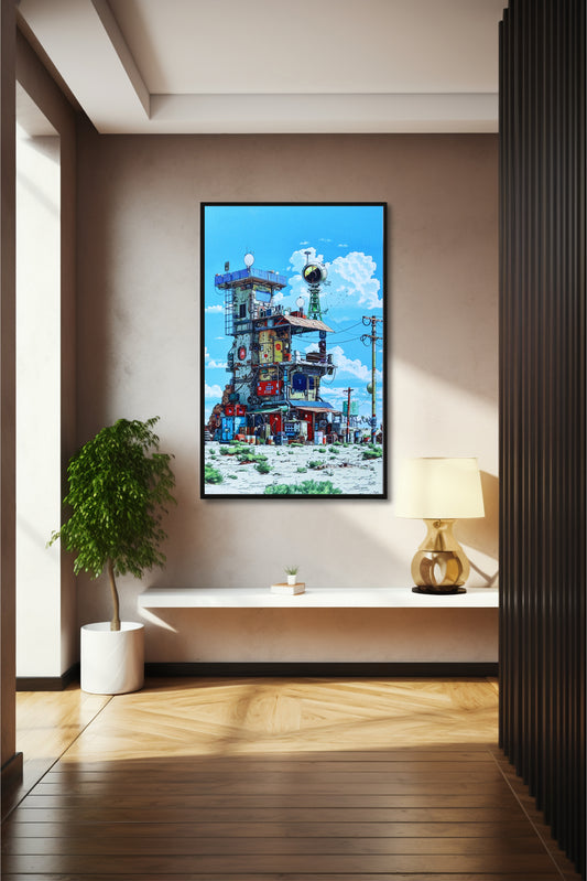 Anime Tower House