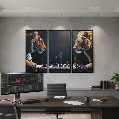 Lion vs Tiger – The Chess of Power