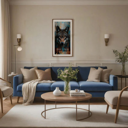 Discipline – The Wolf Motivational Wall Art