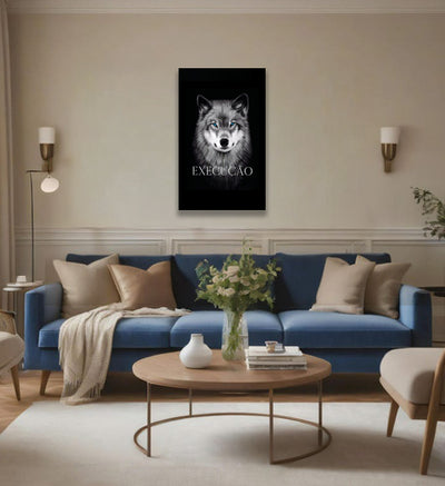 The Wolf Faster Motivational Wall Art
